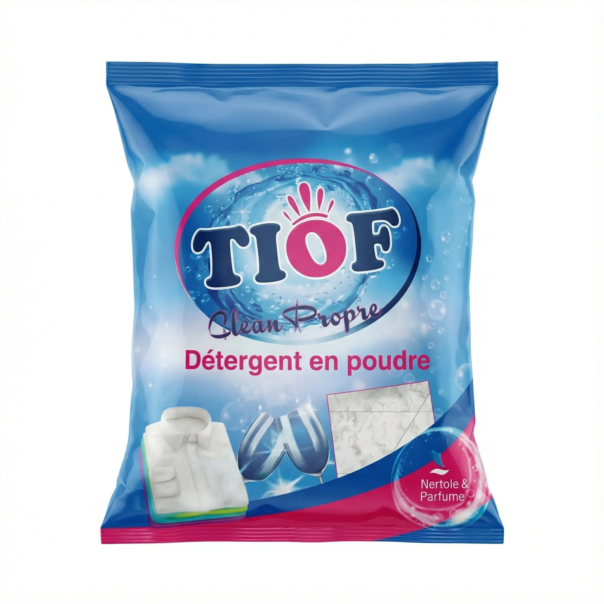 detergent TIOF Cameroun linge propre format 450g